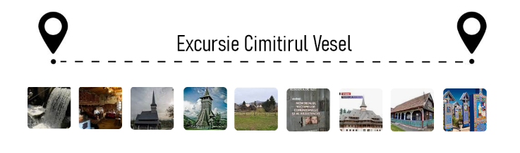 Imagine ce reprezinta traseul in imagini al excursiei propuse de Pensiunea Lacramioara